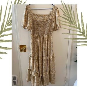 Midi Floral Dress